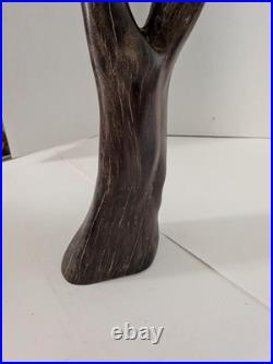 Vintage Natural Driftwood Sculpture Abstract Organic Wood Art Rustic Decor Displ Vintage Natural Driftwood Sculpture Abstract Organic Wood Art Rustic Decor Displ
