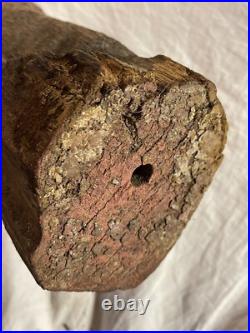 Vintage Original Folk Art Carved Wooden Abstract Sculpture Vintage Original Folk Art Carved Wooden Abstract Sculpture