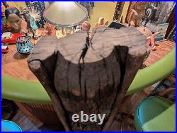 Vintage TIKI Bar Hawaiian Polynesian Wood Sculpture Statue, 1950s Totem Pole