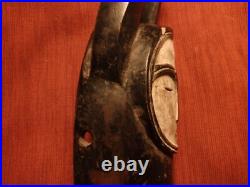 Vintage Tsogo Gabon Africa Carved Wood Mask with Horns Vintage Tsogo Gabon Africa Carved Wood Mask with Horns