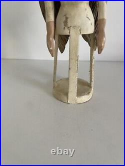 Vintage Wooden Santos Cage Doll 6 Tall