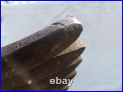 Vintage or Antique Hand Carved Folk Art American Eagle with 21 inch Wing Span Vintage or Antique Hand Carved Folk Art American Eagle with 21 inch Wing Span