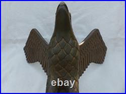 Vintage or Antique Hand Carved Folk Art American Eagle with 21 inch Wing Span Vintage or Antique Hand Carved Folk Art American Eagle with 21 inch Wing Span