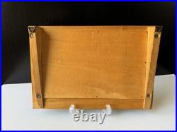 Vtg Art Wood Carving Diorama Wall Decor Cottage Water Wheel 12.5x 8.5 READ