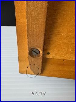 Vtg Art Wood Carving Diorama Wall Decor Cottage Water Wheel 12.5x 8.5 READ