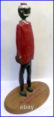 Vtg Sculpture Wood Carving AFRICAN AMERICAN Marriott Hotel MPLS