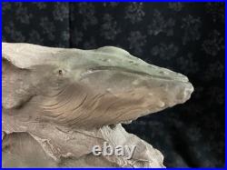 Whales Rick Cain Sculpture Dual Motion Limited Edition Seascape 1322/2000