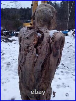 Wood Carving sculpture Wise man Wizard spirit