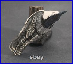 Wood Carvings By Strunk Nuthatch Bird Wall Mount Wood Carving 5 Figure 2020