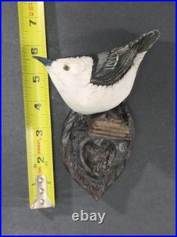 Wood Carvings By Strunk Nuthatch Bird Wall Mount Wood Carving 5 Figure 2020