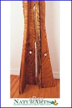 Wood Sculpture The Catwalk Hand Carved, Original and Collectible