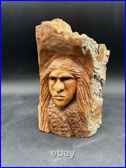 Wood Spirit Carving Wood Spirit Native American Indian Spirit J. Ross Wood Spirit Carving Wood Spirit Native American Indian Spirit J. Ross