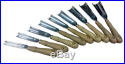 Wood carving set 11 heavy duty chisel sculpture major carving woodcarving tools