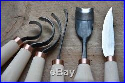Wood carving-spoon carving tools-hook-crook tools-HANDMADE-Gilles-Lithuania