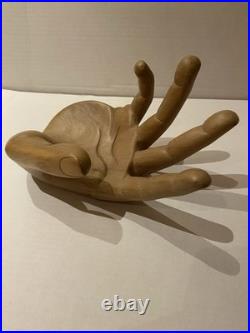 Wooden Carved Hand Beautiful Piece