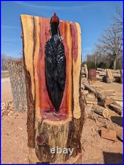 Woodpecker Carving