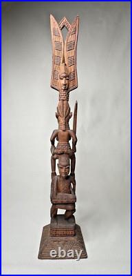 Yoruba Fakeye Oshe Ose Shango Orisa Drummer Masterpiece Wood carving sculpture Yoruba Fakeye Oshe Ose Shango Orisa Drummer Masterpiece Wood carving sculpture