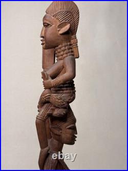 Yoruba Fakeye Oshe Ose Shango Orisa Drummer Masterpiece Wood carving sculpture Yoruba Fakeye Oshe Ose Shango Orisa Drummer Masterpiece Wood carving sculpture