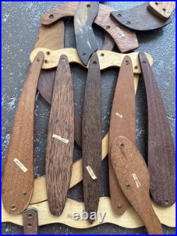 Zwarte Cabbes French Wooden Wall Sculptures (2)1960 RARE France Zwarte Cabbes French Wooden Wall Sculptures (2)1960 RARE France